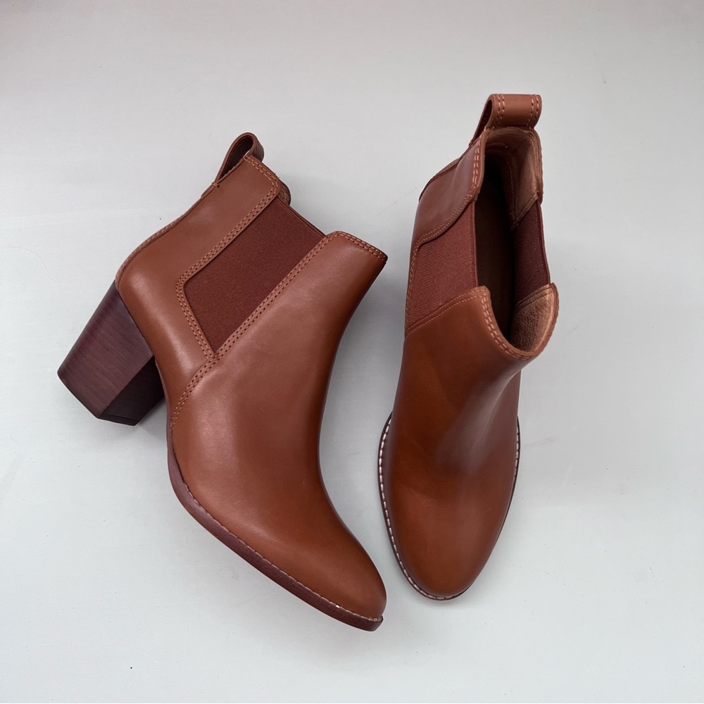 NWOT Madewell English Saddle The Reagan Boots Size 8.5